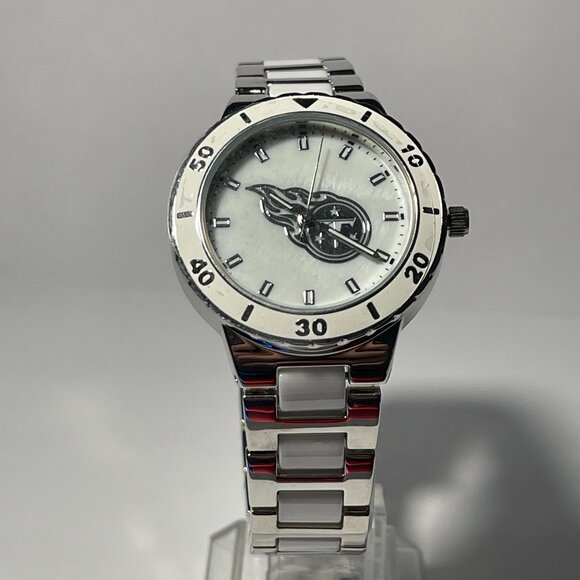 Tennessee Titans NFL Stainless-Steel Women's PEARL Watch by Game Time NEW - Picture 7 of 8